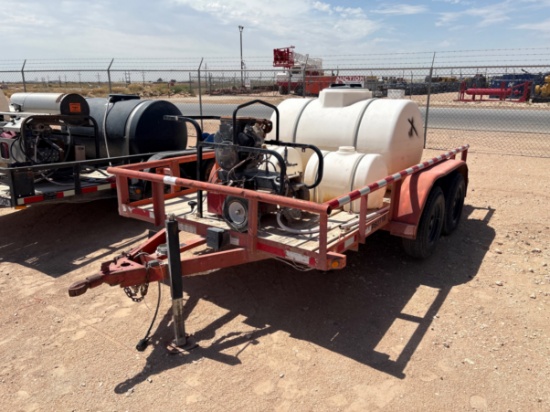 2011 BIG TEX 12 X 6.5 T/A BUMPER PULL PRESSURE WASH TRAILER