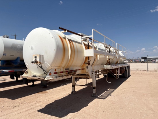 2005 DRAGON 130 BBL 2 COMP. T/A FLUID HAUL TRAILER