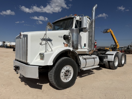 2008 KENWORTH T800 T/A DAYCAB HAUL TRUCK