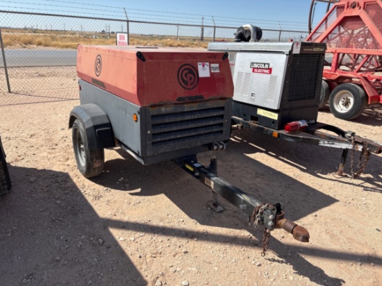 2018 Atlas Copco Cps-185-Kd7-T4f S/A Towable Air Compressor