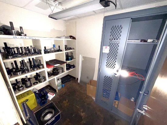LOT W/ CONTENTS OF GAUGE ROOM INCLUDING (50+) (UNUSED) IN-ACT & NON API UP TO 11 THREAD GAUGE & META