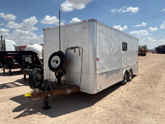 2012 MIDDLEBURY TRAILERS 20 X 102 T/A BUMPER PULL DOGHOUSE TRAILER