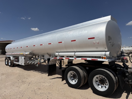 1999 BEALL TRAILERS DOT 406-AL 9,500-GAL. 4-COMP T/A FUEL TANK TRAILER
