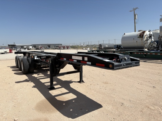 2017 SHOPBUILT 3-AXLE CHASSIS TRAILER