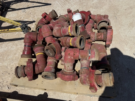 Pallet W/ (15) 3 Fig 1002 10k Wp Elbows