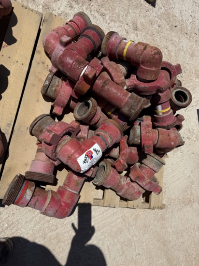 PALLET W/ (14) 3 FIG 1002 10K WP ELBOWS