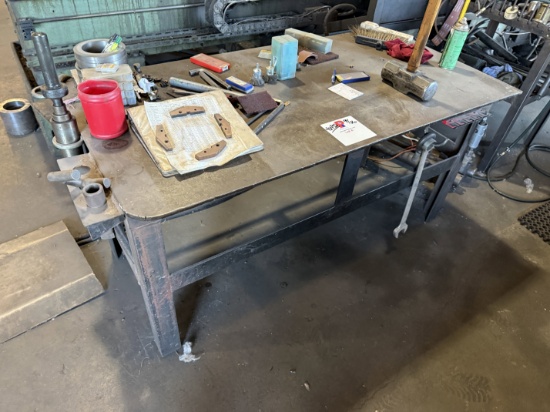 5x2.6x2.6 HEAVY DUTY METAL WORK TABLE
