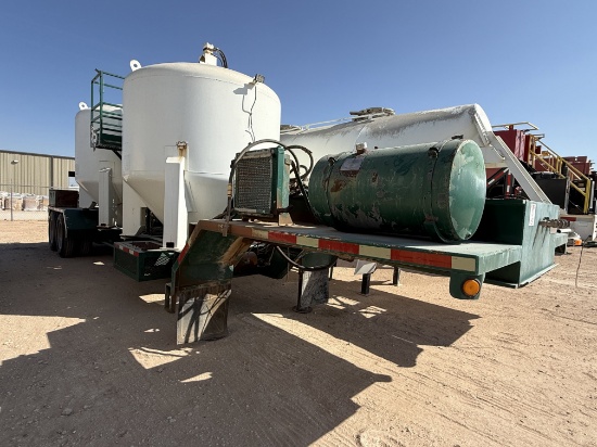 2010 FREEMYER T/A 2-POD DRY BULK TANK TRAILER