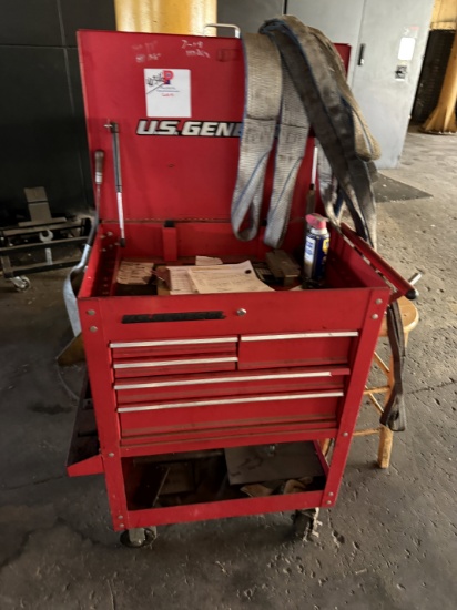 US GENERAL 5-DRAWER ROLLING TOOLBOX