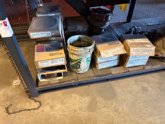 20+ Boxes of MIG Welding Wire & 15+ boxes of welding rods