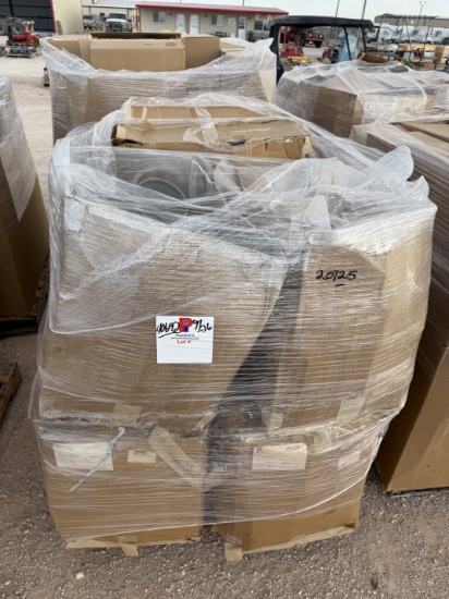 PALLET W/ (QTY. 300+) 5-1/2 THRU 6-5/8 NC-56/IF/XH BOX/PIN END THREAD PROTECTORS