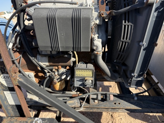 TSURUMI EPT5-150KD 6x6 TRASH PUMP P/B KOHLER 23.4-HP DIESEL ENGINE MTD ON S/A TRAILER