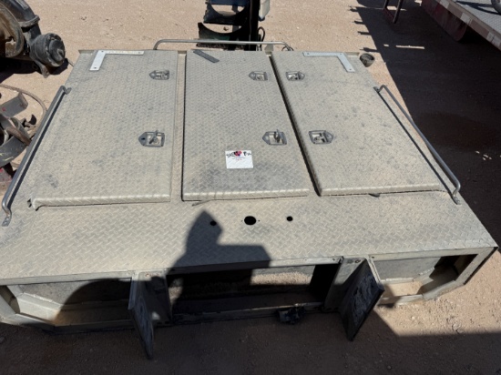 6.8W x 6H x 1.6D 3-DOOR ALUMINUM HEADACHE RACK