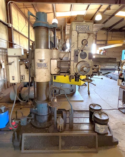 FOSDICK (U.S. NAVY) 4FT. ARM-13 COL. RADIAL ARM DRILL PRESS