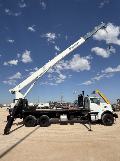 2007 STERLING LT7500 SERIES T/A DAYCAB 30-TON CRANE TRUCK