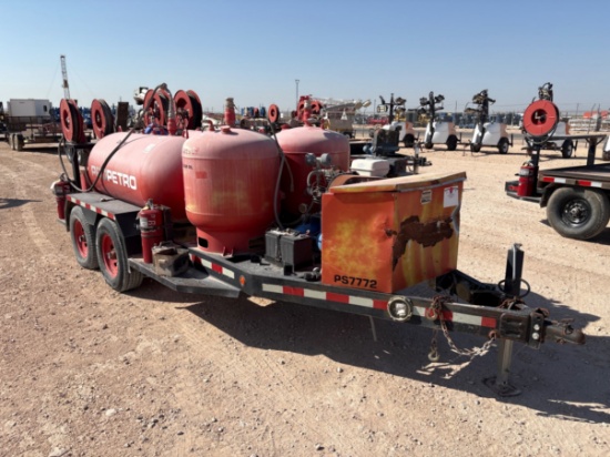 2017 SAGE OIL VAC 14 X 5 T/A BUMPER PULL LUBE TRAILER