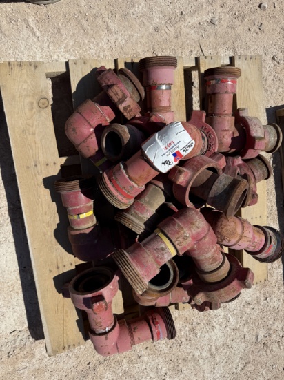Pallet W/ (13) 3 Fig 1002 10k Wp Elbows