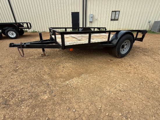 2014 C & M 10' X 6'6" S/A BP UTILITY TRAILER