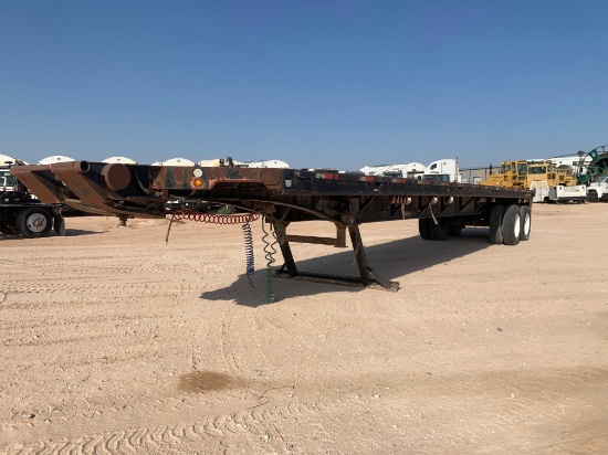 Dynaweld 46 x 102 t/a flatbed trailer