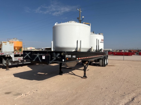 SHOPBUILT T/A 2-POD DRY BULK TRANSPORT TRAILER