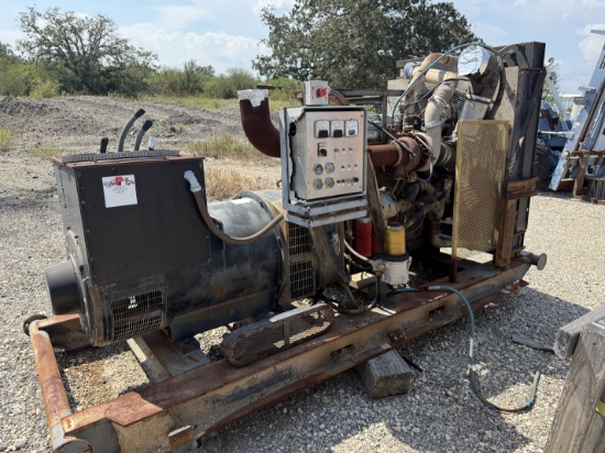 Detroit Series 60 W/ 375-Kw Generator, Skidded