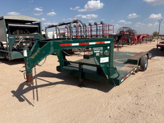 2011 SHOPBUILT 16 X 102 T/A GOOSENECK TRAILER