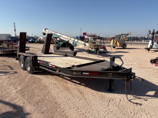 2005 BELSHE 16 X 81 T/A BUMPER PULL TRAILER