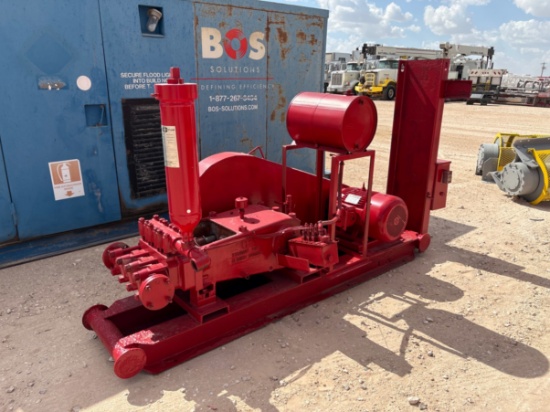 Ingersoll Rand standard pump Aldrich division IR204 triplex pump