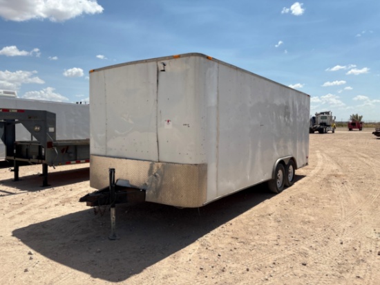 2010 HAULMARK 20 X 100 T/A BUMPER PULL ENCLOSED TRAILER