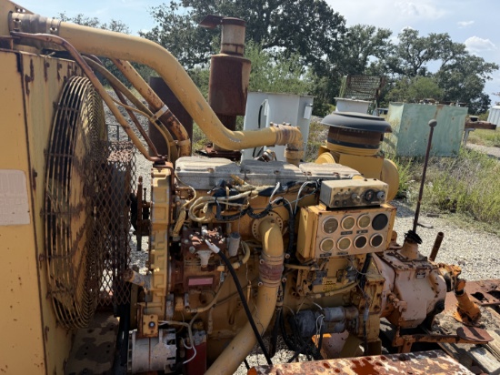 CATERPILLAR C15 POWER UNIT W/ FULLER T905 TRANS, SKIDDED