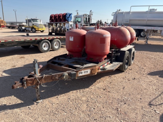 2017 SAGE OIL VAC T/A BUMPER PULL LUBE TRAILER