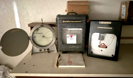 (1) Martin Decker Cp772m 4910 Psi (2) 20k Psi Chart Recorders