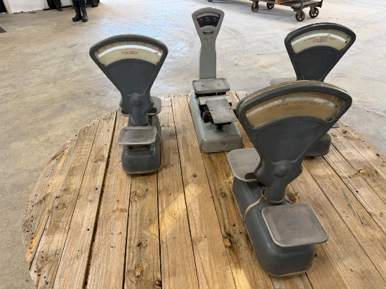 Vintage Toledo & Exact Weight Scales