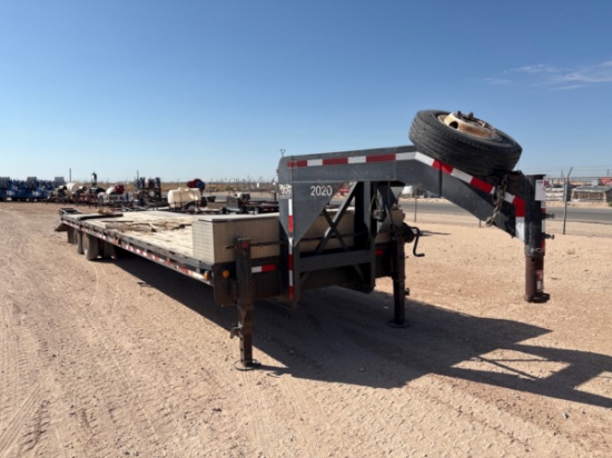2002 BELSHE 38 X 102 T/A GOOSENECK TRAILER