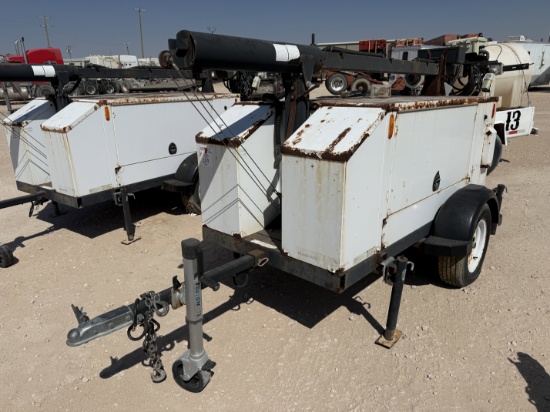 2019 MOBILE PRO Single Axle Security Trailer