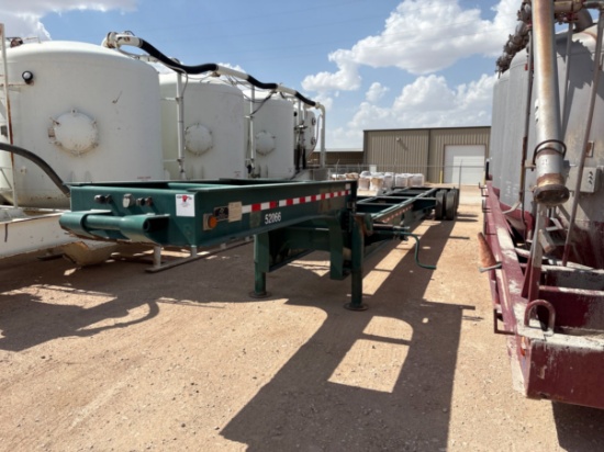 2003 CROWN 40 T/A CONTAINER TRANSPORT TRAILER