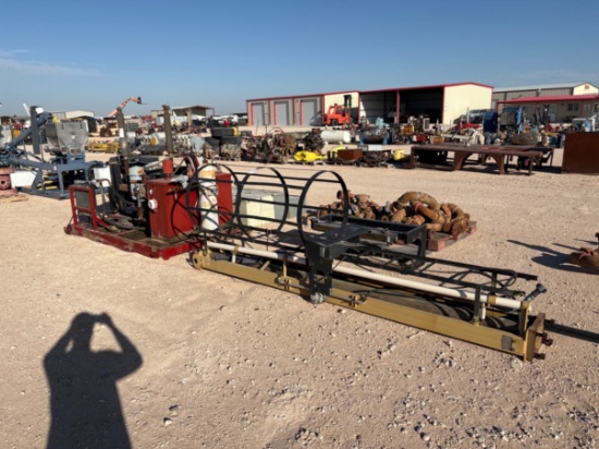 Cameron GR20-120 hydraulic pumping unit w/ power unit