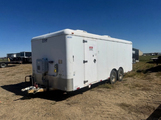 2011 Titan 20' Bp Wireline Gun Trailer