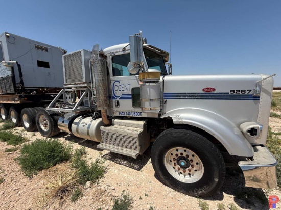 2013 Peterbilt 367 Quad Axle Coil Tubing Haul Truck (Inoperable)