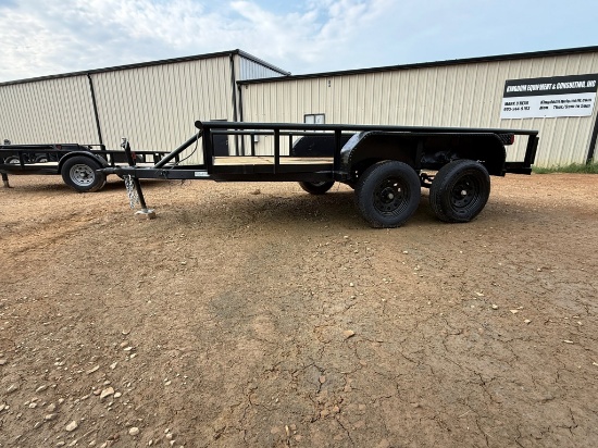 2014 TIGER TRAILERS 12' X 6' T/A BP UTILITY TRAILER