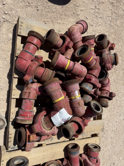 Pallet W/ (14) 3 Fig 1002 10k Wp Elbows