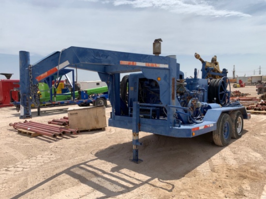 BOWEN 2.5 85ton HYDRAULIC POWER SWIVEL GOOSENECK TRAILER