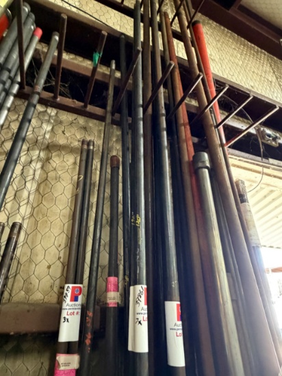 (7x$) Pull tubes for 1-1/2 pumps