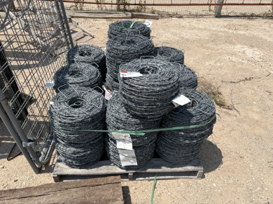 (21) unused rolls of stay-tuff barbed wire
