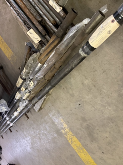 2-1/2 x 2 x 16 x 2 x 2, 5 MTL PLGR, NIC BBL, HVR, SS TRIM DOWNHOLE PUMP W/ SPIRAL GUIDE & 1 PONY ROD