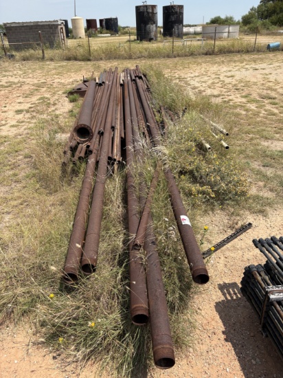 (35+) jts of 2-3/8 to 8-3/4OD structural pipe