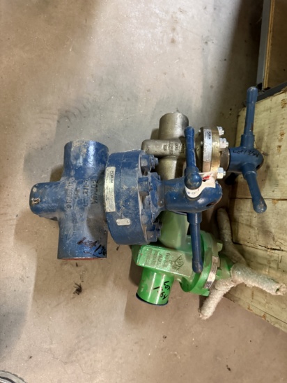 Lot W/ Unused- (2) 2-3/8" 1,500lb Aluminum Bronze & (1) Forum 2-7/8" Orbit Master Gate Valves