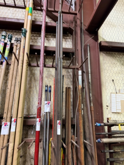 (13) asstd pull tubes for traveling barrels