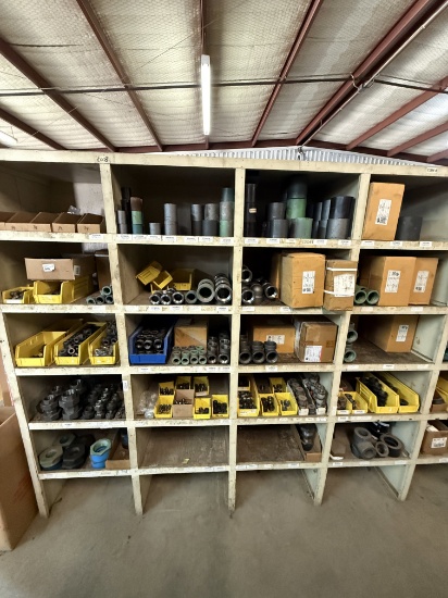 Section Of (100+) Mostly 1/8 Thru 3 2k Wp Heavy Wall Pipe Fittings