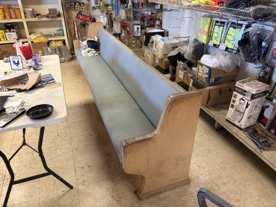 (2) 10L church pews